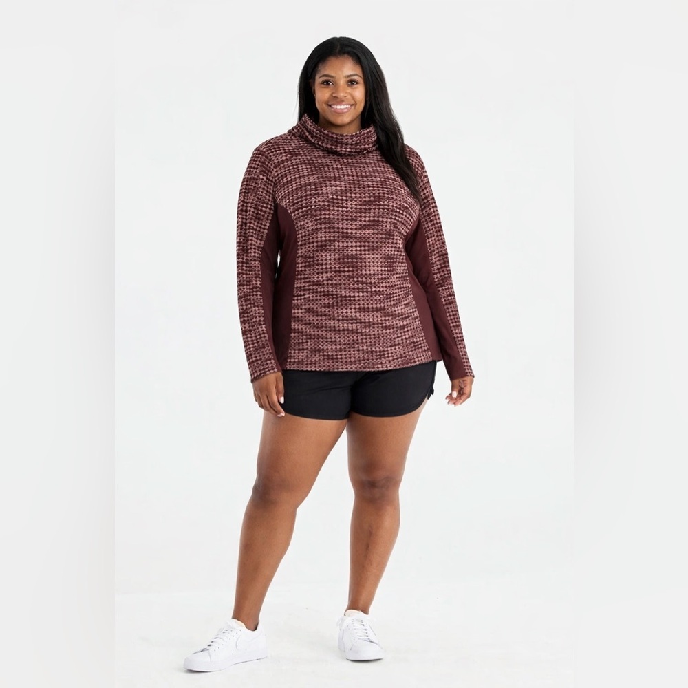 Nike Pro Hyperwarm Women’s Long Sleeve Pullover Turtleneck Top Sweatshirt 3X